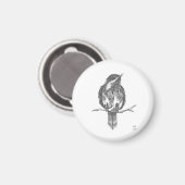 Bird Magnet Magneet (Voorkant / Achterkant)