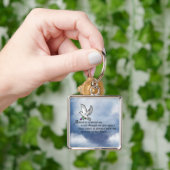 Bird Memorial Poem Sleutelhanger (Hand)