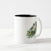 Bird Mok Tufted Titmouse (Voorkant rechts)