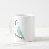 Bird Nerd Coffee Mok (Voorkant links)