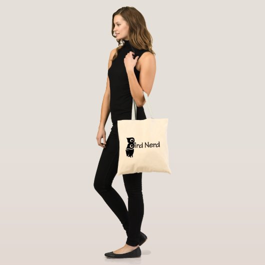 Bird Nerd en Owl Tote Bag (Voorkant (model))