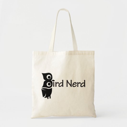 Bird Nerd en Owl Tote Bag (Voorkant)