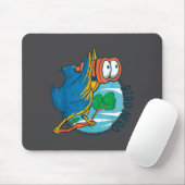 Bird Nerd Funny Bird Watching Birds Lover Ornithol Muismat (Met muis)