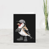 Bird Nerd Funny Bird Watching voor vogelaars Kaart (Voorkant)