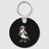 Bird Nerd Funny Bird Watching voor vogelaars Sleutelhanger (Voorkant)