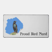 Bird Nerd Joli Black Starling Cactus Birdwatcher (Recto)