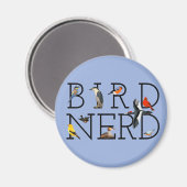 Bird Nerd Magneet (Voorkant / Achterkant)
