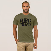 Bird Nerd T-shirt (Voorkant volledig)