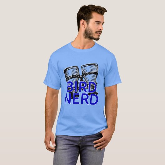 BIRD NERD T-SHIRT (Voorkant volledig)