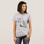 Bird Nerd Women's T-Shirt (Voorkant volledig)