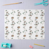 Bird Nest White Flowering Dogwood  Pattern Tissuepapier (Craft)