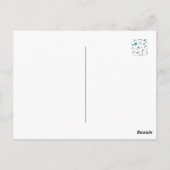 Bird & Night Fairy Dream Briefkaart (Achterkant)