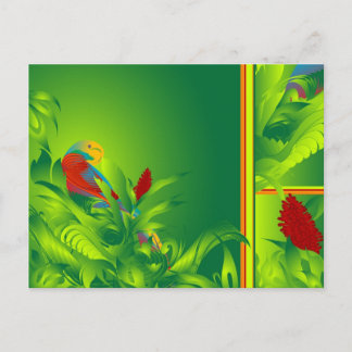 Bird O' Paradise briefkaart