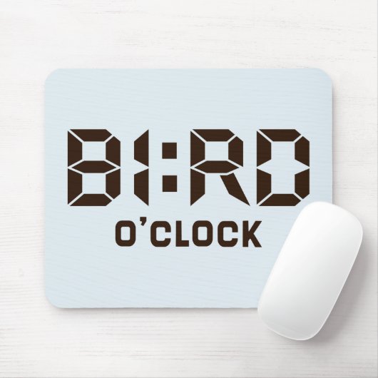 BIRD O'Clock Muismat (Met muis)