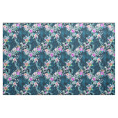 Bird of Hey Floral Waterverf Pattern Stof (Yard (91,4 cm))