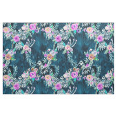 Bird of Hey Floral Waterverf Pattern Stof (Fat Quarter)