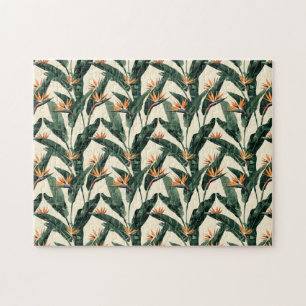 Bird of Paradise Botanical Pattern Legpuzzel