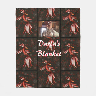 Bird of Paradise Fleece Deken