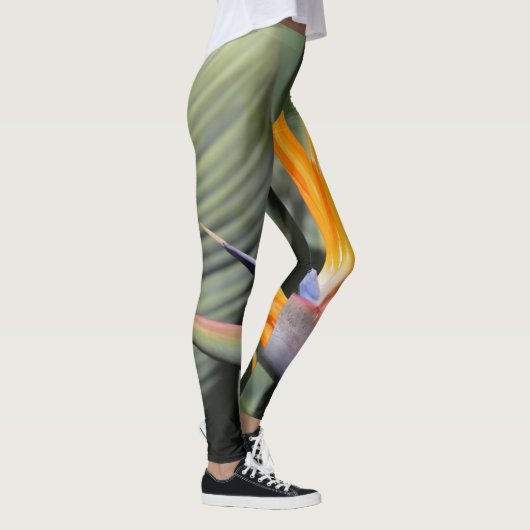Bird of Paradise Leggings - Mode Fleur unique (Droite)