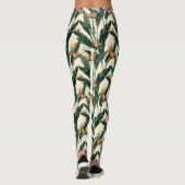 Bird of Paradise Plant Leggings (Achterkant)