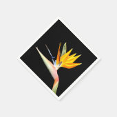 Bird of Paradise Plant Papieren servetten (Hoek)