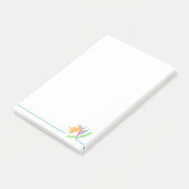Bird of Paradise Post It Notes (Schuin)