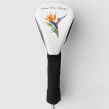 Bird of Paradise Waterverf, op maat