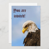 Bird of Pray Bald Eagle Kaart (Voorkant / Achterkant)