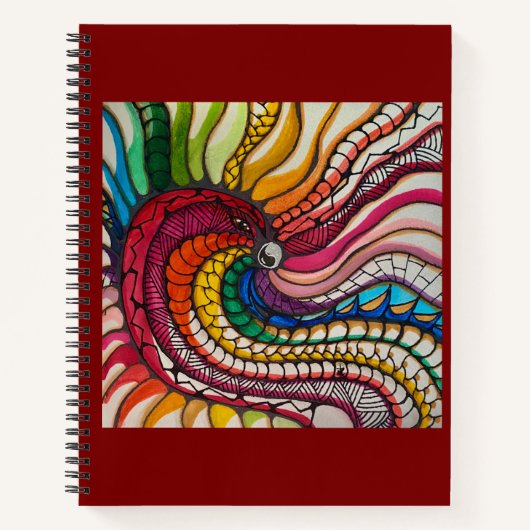 Bird of Pride 2025 Carnet spiral (Devant)