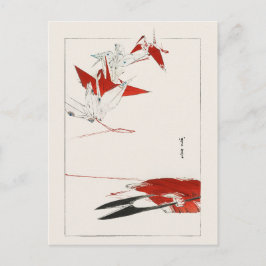 Bird origami - Traditioneel Japans Briefkaart