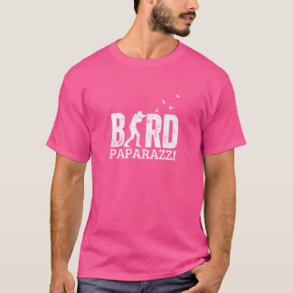 Bird Paparazzi Funny Bird Kijken naar vrienden T-shirt