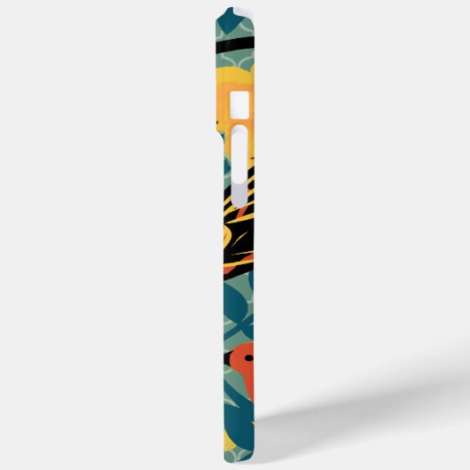  Bird Pattern Case Mate iPhone Case (Achterkant / Links)