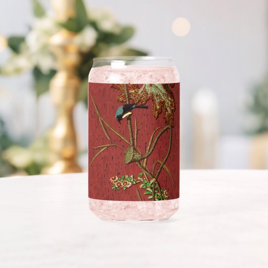 Bird & Plant Janpanese sierkunst Blikvorm Glas (Insitu (Huwelijk))