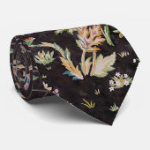 Bird & Rabbit in The Flower Garden, William Morris Stropdas (Opgerold)