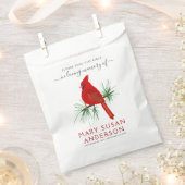 Bird Seed Packet Memorial Funeral Favor Bag Bedankzakje (Geknipt)
