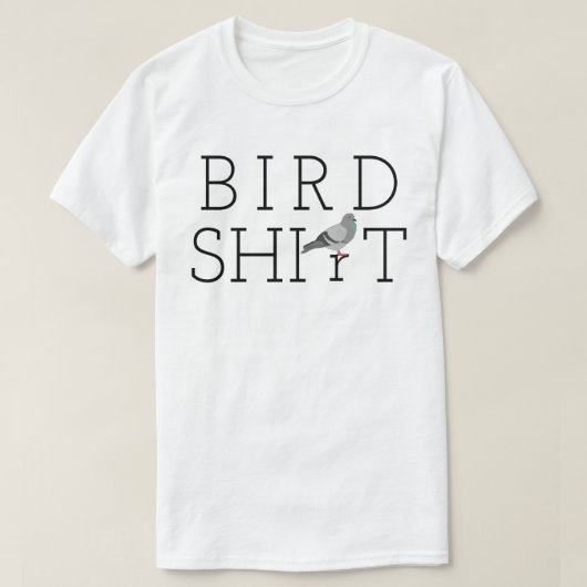 Bird Shirt Pigeon (Design voorkant)