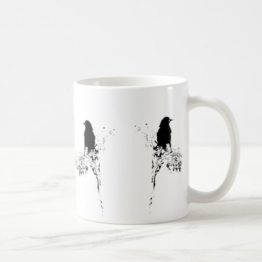 Bird Silhouette Koffiemok (Rechts)