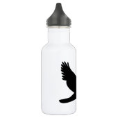 Bird Silhouette Waterfles (Links)