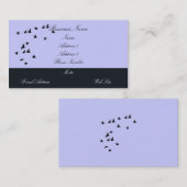 Bird Silhouettes Visitekaartjes (Voorkant / Achterkant)