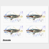 Bird Song Rechthoekige Sticker (Vel)