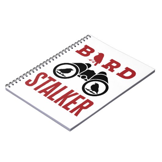 Bird Stalker Birdwatch Bird Watcher Watcher Notitieboek (Linkerzijde)