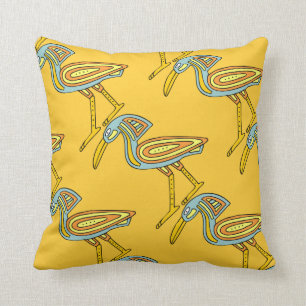 Bird Symbol Egyptian Design Sierkussen