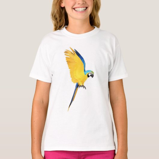 Bird t-shirts ontwerp voor vrouwen. (Voorkant)