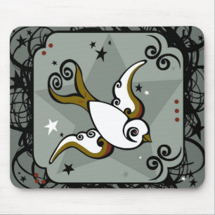 Bird Tattoo Mousepad Muismat