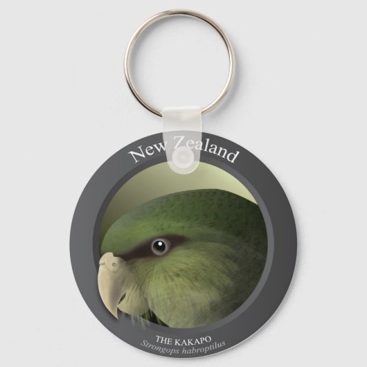 Bird - THE KAKAPO Sleutelhanger (Voorkant)