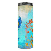 Bird Tree Sun Thermosbeker (Achterkant)