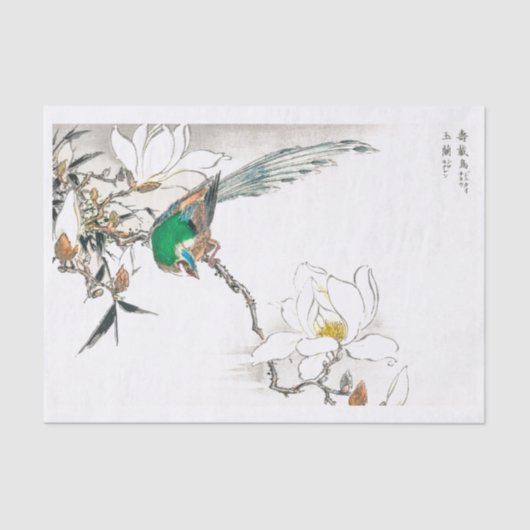 Bird Tropical  Art Tissuepapier (Voorkant)