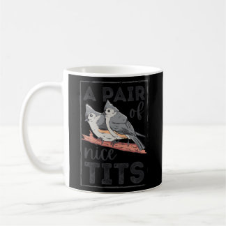 Bird Tufted Titmouse Koffiemok