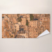 Bird view on Arab city. Amman. Jordan. Middle East (Serviette de bain)