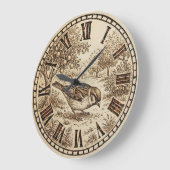  Bird Wall Clock  Grote Klok (Hoek)